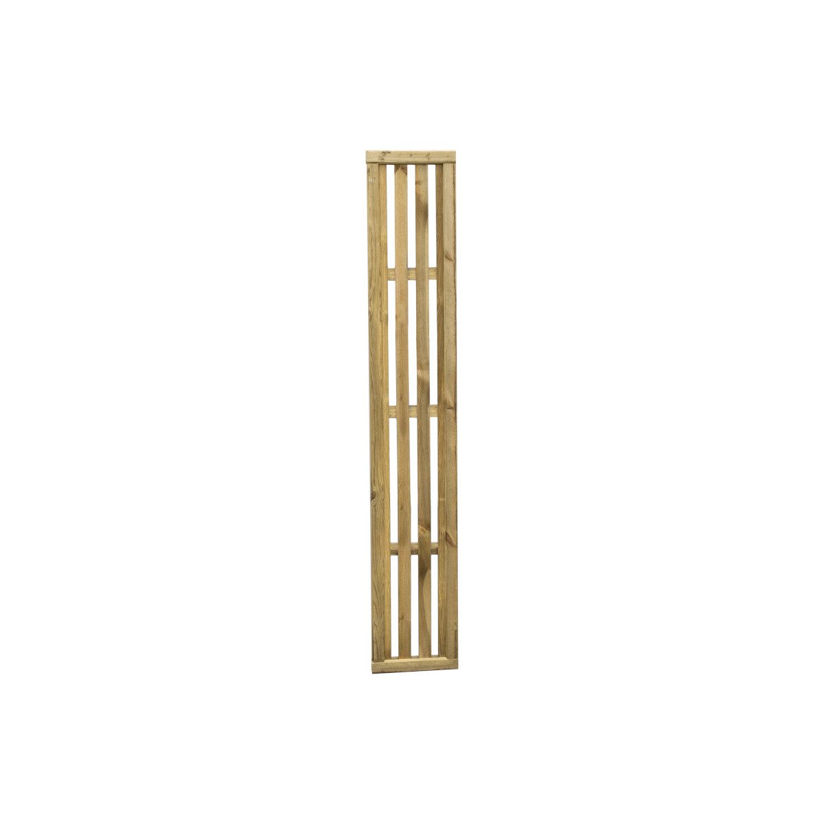 5013053191897 1 1.8m x 0.3m Pressure Treated Vertical Slatted Screen Pack of 3.jpg